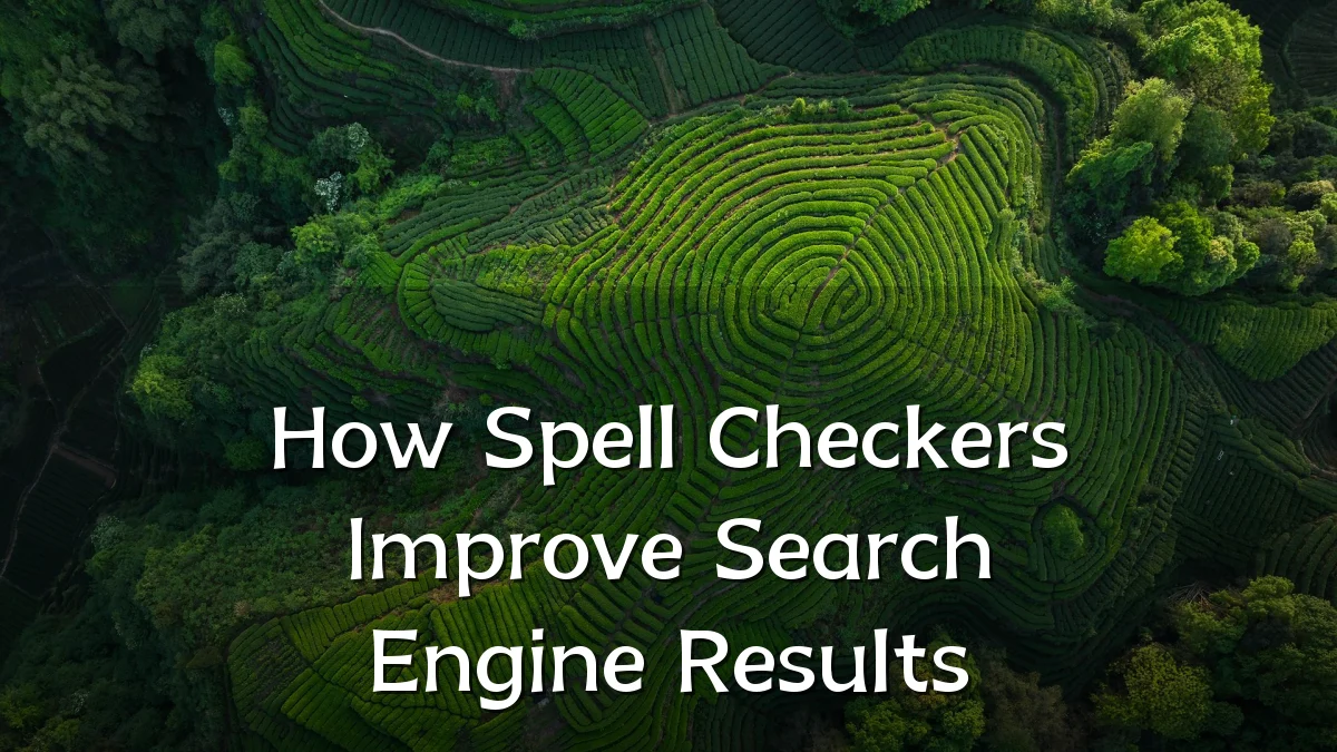 How Spell Checkers Improve Search Engine Results