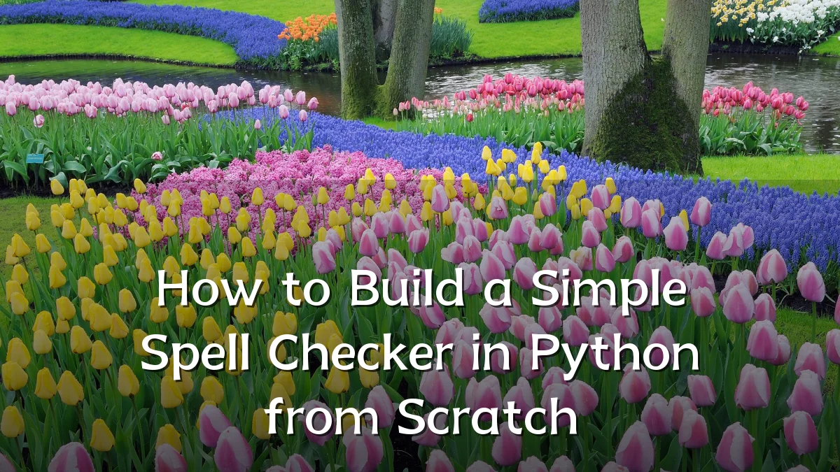 How to Build a Simple Spell Checker in Python from Scratch