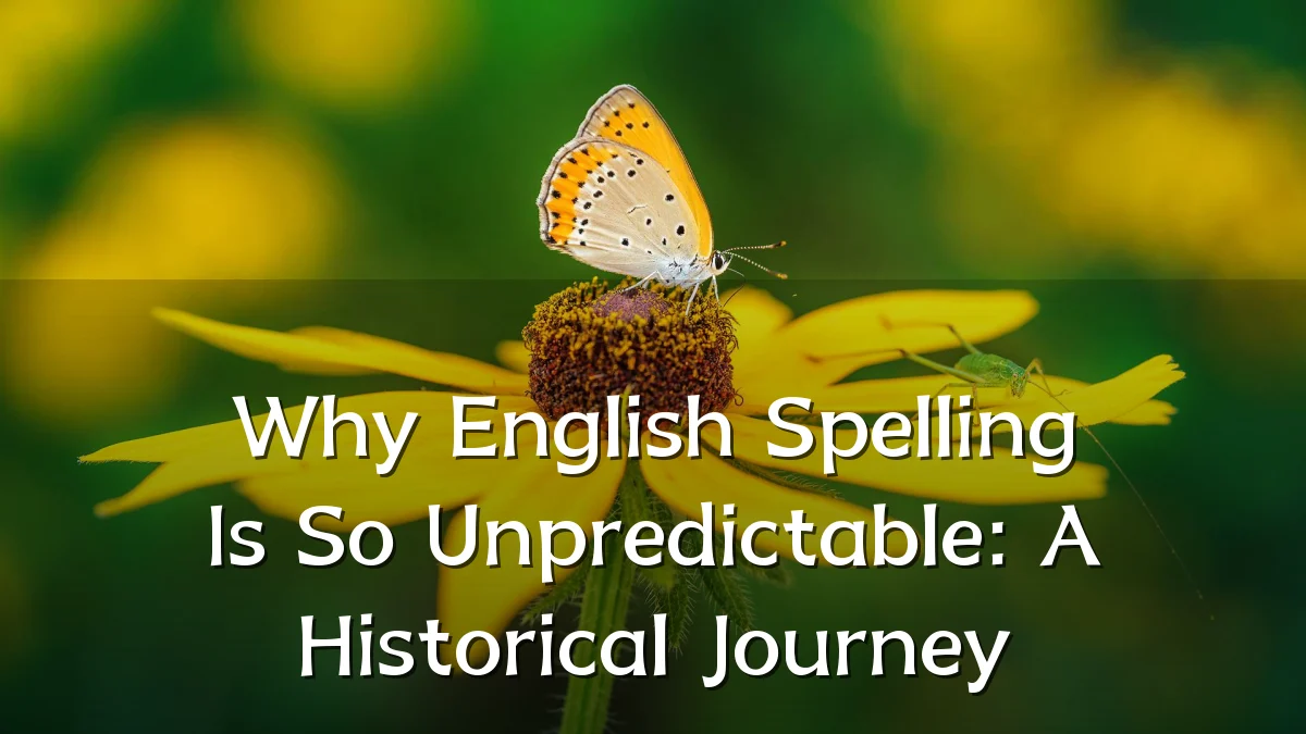 Why English Spelling Is So Unpredictable: A Historical Journey