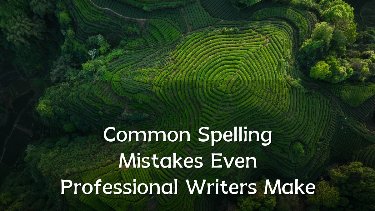 Common Spelling Mistakes Even Professional Writers Make
