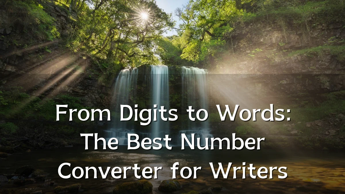 From Digits to Words: The Best Number Converter for Writers