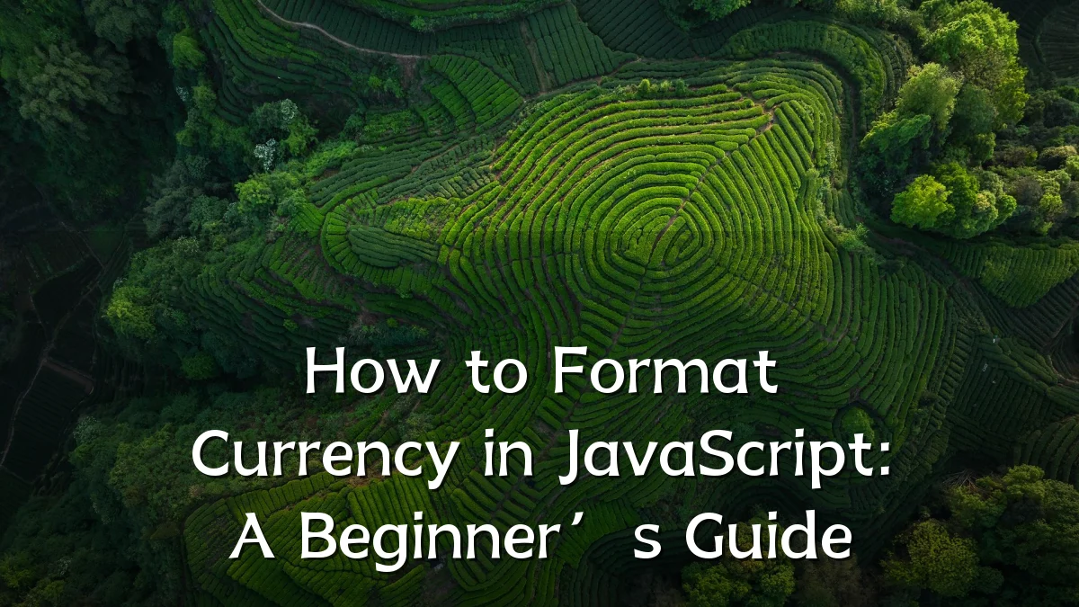 How to Format Currency in JavaScript: A Beginner’s Guide
