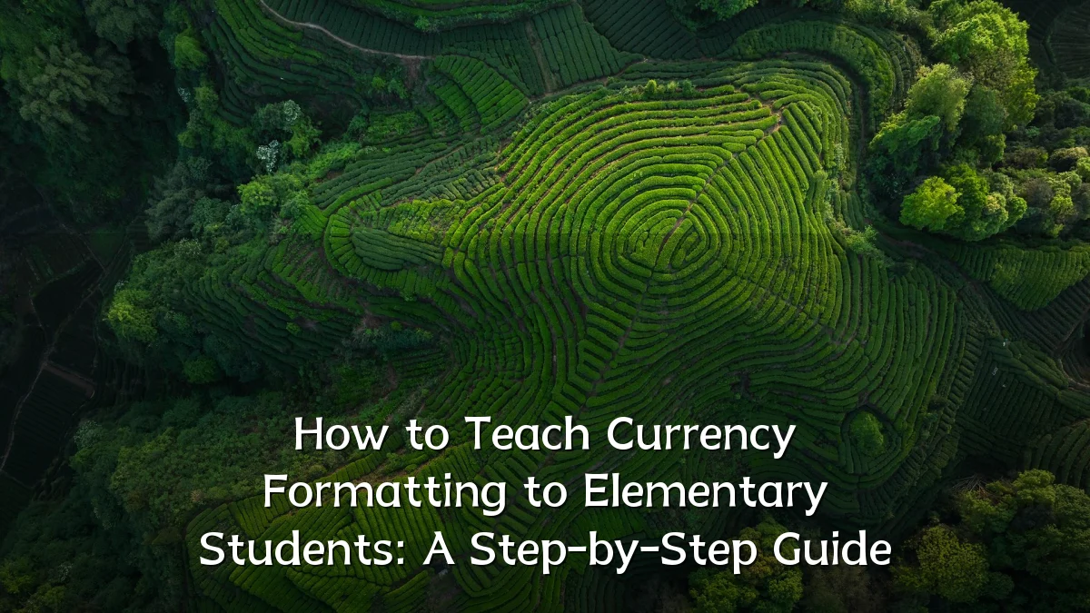 How to Teach Currency Formatting to Elementary Students: A Step-by-Step Guide