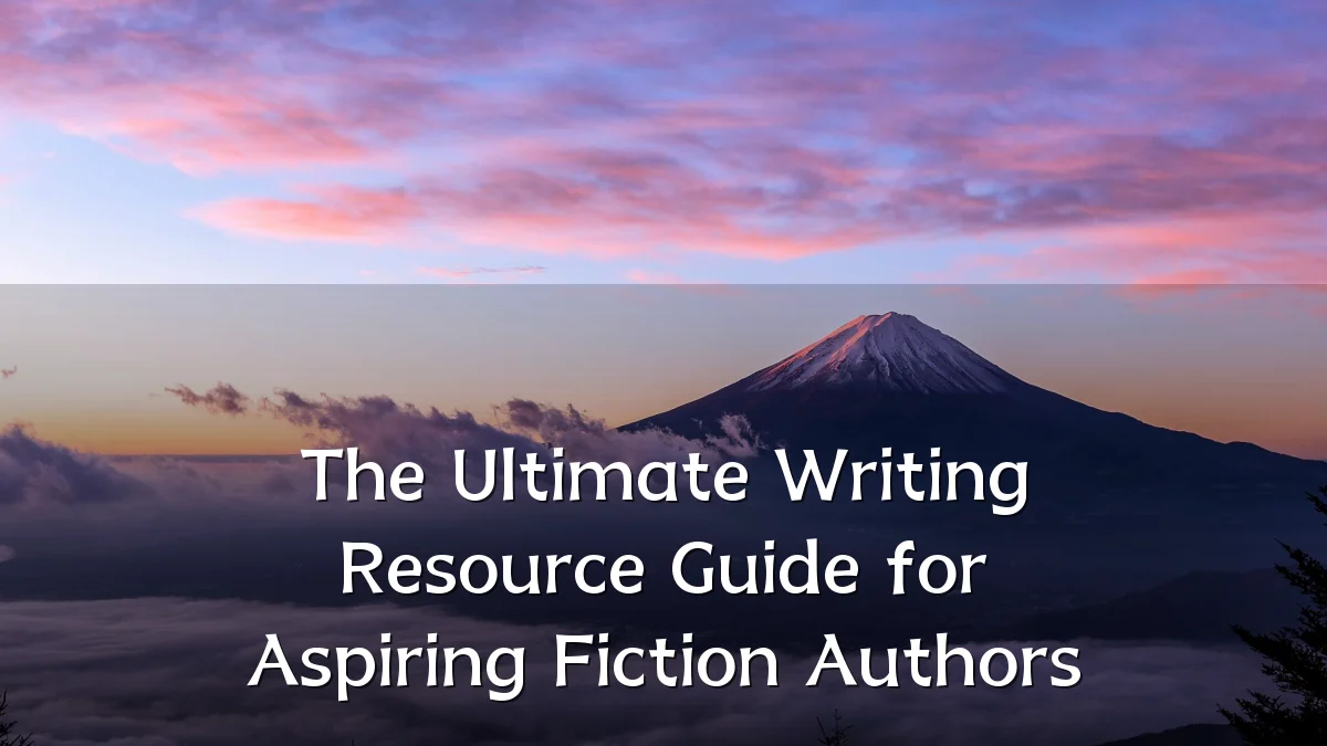 The Ultimate Writing Resource Guide for Aspiring Fiction Authors